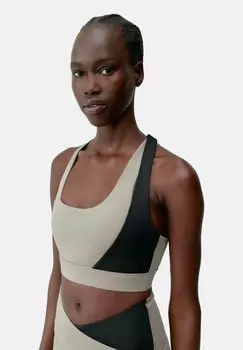 Спортивный бюстгальтер средней поддержки CLEO Born Living Yoga, бежевый