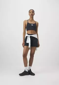 Спортивный бюстгальтер средней поддержки FLEX BRA The North Face, черный