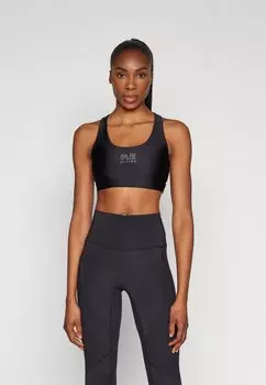 Спортивный бюстгальтер средней поддержки LONG RANGE BRA P.E Nation, цвет black