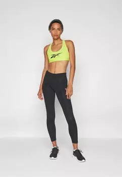 Спортивный бюстгальтер средней поддержки LUX VECTOR RACER Reebok, желтый