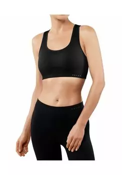 Спортивный бюстгальтер средней поддержки Madison Low Support FALKE, цвет black