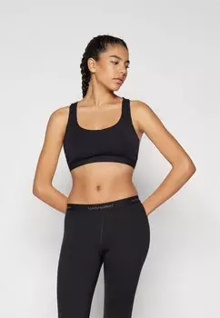 Спортивный бюстгальтер средней поддержки MAGIC TOP Peak Performance, черный