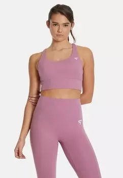 Спортивный бюстгальтер средней поддержки NIMBLE SQUATPROOF, розовый