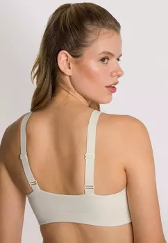 Спортивный бюстгальтер средней поддержки OCEANSAPART, бежевый