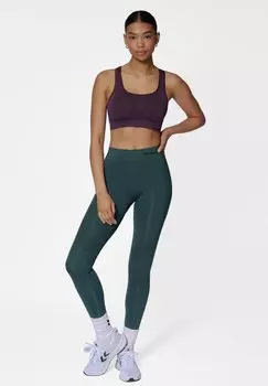 Спортивный бюстгальтер средней поддержки SHAPING SEAMLESS Hummel, фиолетовый