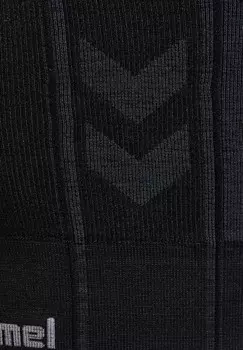 Спортивный бюстгальтер средней поддержки SHINE SEAMLESS Hummel, черный