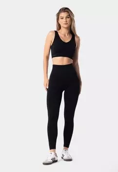 Спортивный бюстгальтер средней поддержки SIMPLY SEAMLESS carpatree, черный