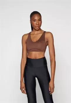 Спортивный бюстгальтер средней поддержки SMARTFORM EVOLUTION Under Armour, цвет brown