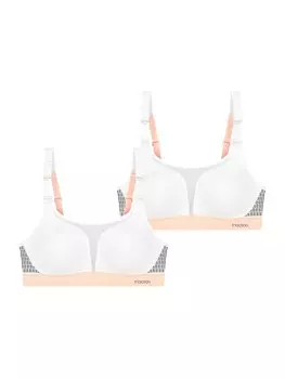 Спортивный бюстгальтер средней поддержки TRIUMPH Triaction Extreme Lite, белый