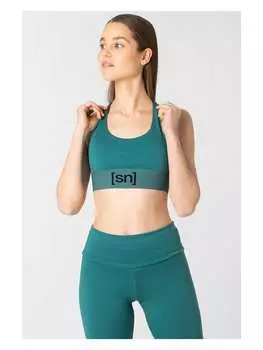 Спортивный бюстгальтер super.natural, бирюзовый