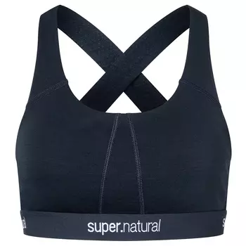 Спортивный бюстгальтер Super Natural Women's Feel Good Bra, цвет Blueberry