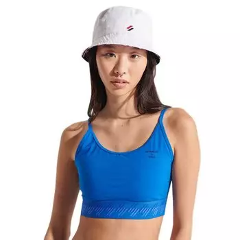 Спортивный бюстгальтер Superdry Esesntial Strappy, синий