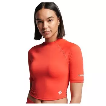 Спортивный бюстгальтер Superdry Run 3/4 Tight Crop, оранжевый
