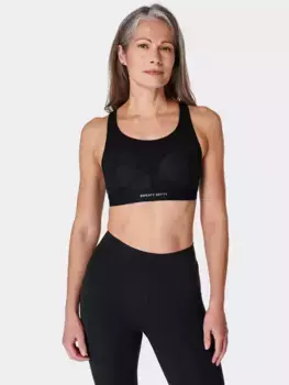 Спортивный бюстгальтер Sweaty Betty Power Pro Racerback Running, черный