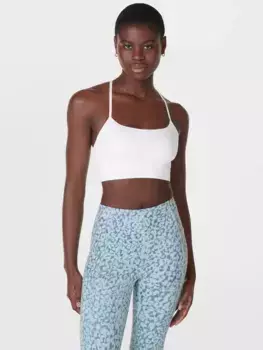 Спортивный бюстгальтер Sweaty Betty Spirit Restored Yoga, белый