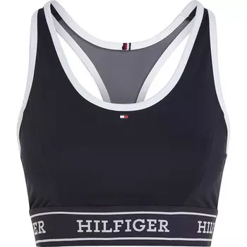 Спортивный бюстгальтер Tommy Hilfiger Monotype, черный