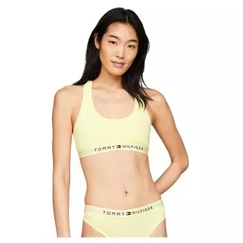 Спортивный бюстгальтер Tommy Hilfiger UW0UW04143 Unlined Bralette, желтый