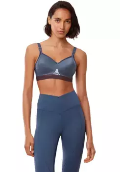 Спортивный бюстгальтер Triaction by Triumph "Triaction Gravity Lite P EX", с проставкой, цвет Crown Blue