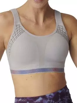 Спортивный бюстгальтер Triaction Cardio Cloud Minimiser Triumph, серый