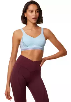 Спортивный бюстгальтер Triaction от Triumph "Triaction Cardio Flow P EX", дышащий Triaction By Triumph, голубой