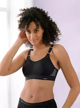 Спортивный бюстгальтер Триумф Triumph, черный