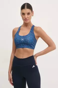 Спортивный бюстгальтер TruePurpose Adidas By Stella Mccartney, темно-синий