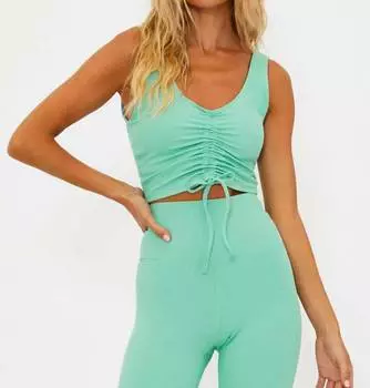 Спортивный бюстгальтер Tyra в цвете Jade Sky Beach Riot