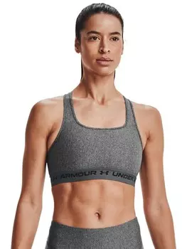 Спортивный бюстгальтер Under Armour Crossback Mid, серый
