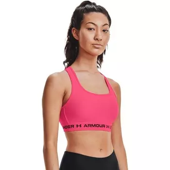 Спортивный бюстгальтер Under Armour Moderate Support Crossback, розовый