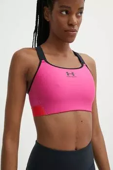 Спортивный бюстгальтер Under Armour, розовый