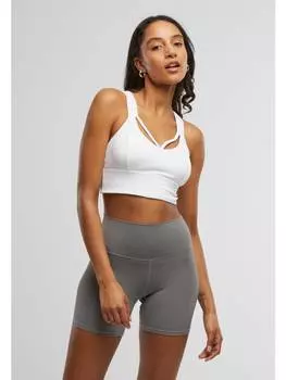 Спортивный бюстгальтер Urban Classics, белый