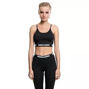 Спортивный бюстгальтер Urban Classics, черный