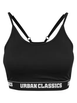 Спортивный бюстгальтер Urban Classics, черный