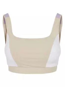 Спортивный бюстгальтер Urban Classics, цвет softseagrass/white/lilac