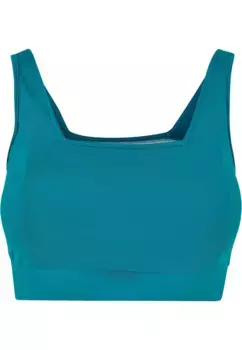 Спортивный бюстгальтер URBAN CLASSICS " Urban Classics Ladies Recycled Squared Sports Bra", зеленый