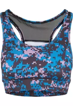 Спортивный бюстгальтер URBAN CLASSICS " Urban Classics Women's Ladies Tech Mesh Bra", фиолетовый