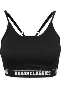 Спортивный бюстгальтер URBAN CLASSICS " Urban Classics Ladies Sports Bra", черный