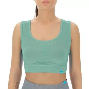 Спортивный бюстгальтер UYN Natural Training, зеленый