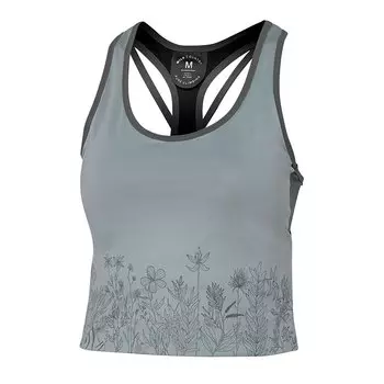 Спортивный бюстгальтер Wildcountry Session All Over Print, серый