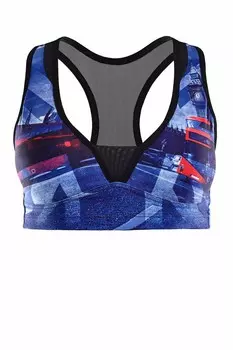 Спортивный бюстгальтер Winshape PUSB103, синий/пастельно-синий