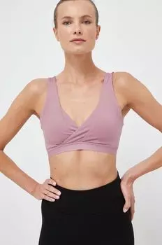 Спортивный бюстгальтер Yoga Essentials adidas, розовый