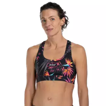 Спортивный бюстгальтер Zoot Ltd Run sports bra, черный