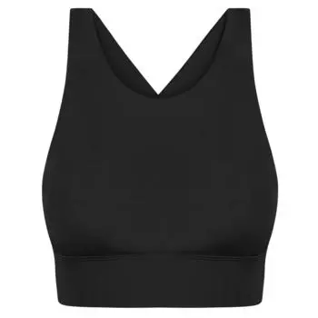 Спортивный бюстгалтер для йоги BORN LIVING YOGA, черный