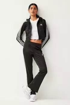 Спортивный гламурный спортивный костюм Adidas, черный