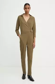 Спортивный комбинезон G-Star из необработанного хлопка G-Star Raw, зеленый