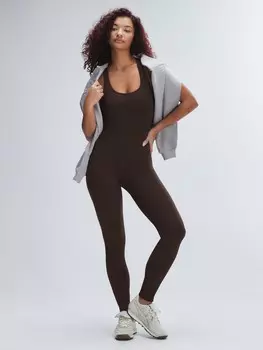 Спортивный комбинезон Savage X Fenty Seamless, цвет Double Espresso Brown