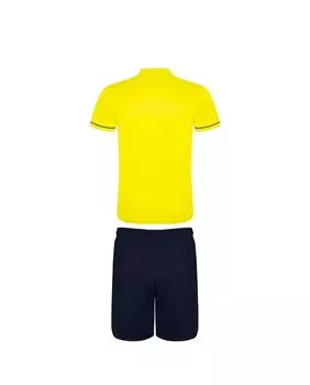 Спортивный комплект с двойным V-образным вырезом ROLY, желтый