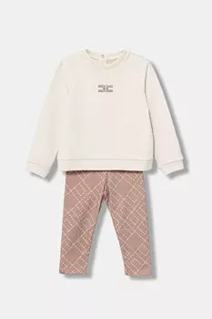 Спортивный костюм 3-Sripes Adidas, бежевый