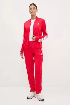 Спортивный костюм 3-Stripes Adidas, красный