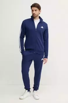 Спортивный костюм 3S FL TT TS Adidas, темно-синий